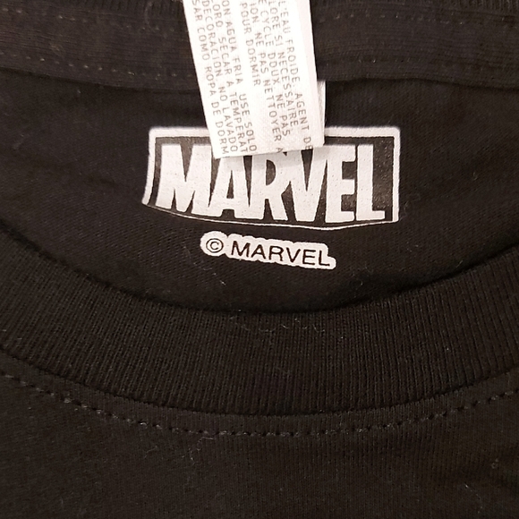 Marvel Kids Black Thor vs Hulk Contest T-Shirt - Picture 3 of 4